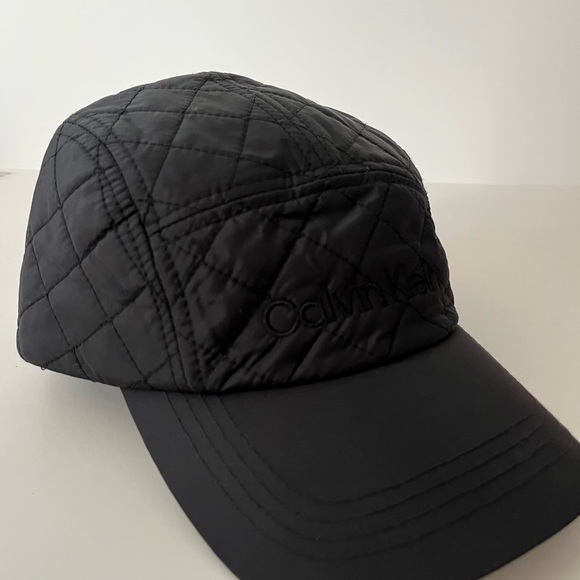 Womens Sports Cap Black Soft Basic Calvin Klien Everyday Ess One Size Fits All - Picture 5 of 9